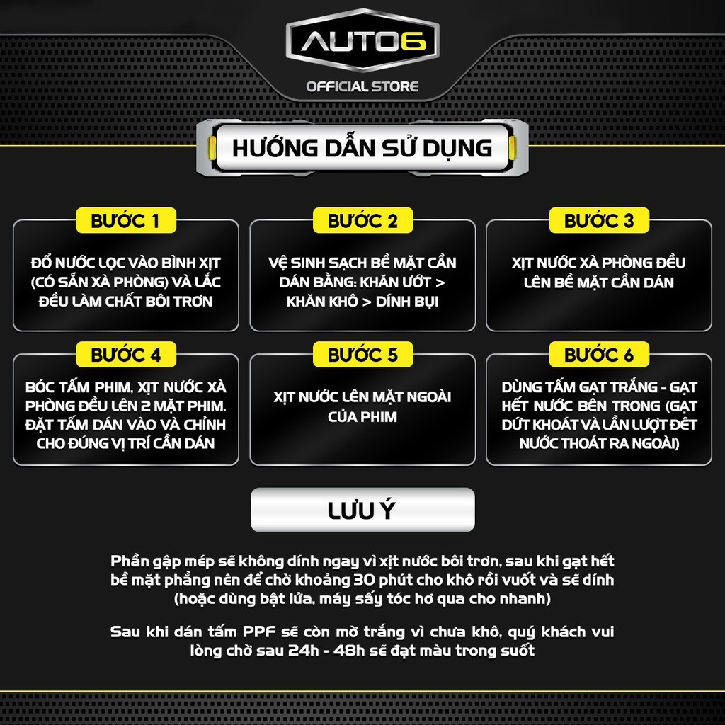VINFAST VF9 - Phim PPF dán bảo vệ nội thất ô tô - AUTO6