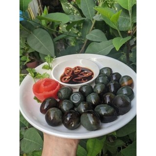 Trứng vịt bắc thảo 10 quả.