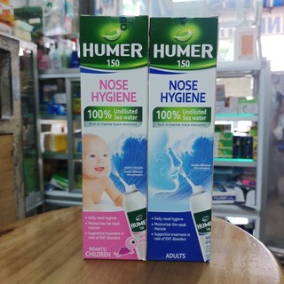 Xịt muối biển Humer Pháp hàng nhập khẩu chai 150ml