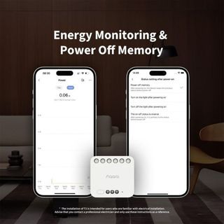 [Bản Quốc Tế] Module thông minh Aqara Dual Relay T2 Zigbee DCM-K01, Hỗ trợ HomeKit