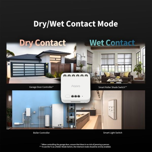 Module thông minh Aqara Dual Relay T2 Zigbee DCM-K01