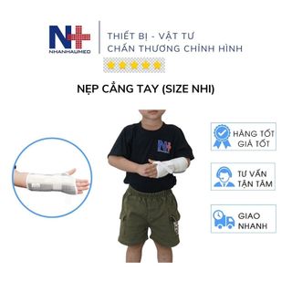Nẹp cố định cẳng tay size nhỏ cho bé - nẹp hỗ trợ cố định cổ tay, bàn tay size nhi cho bé, nẹp cẳng tay nhi
