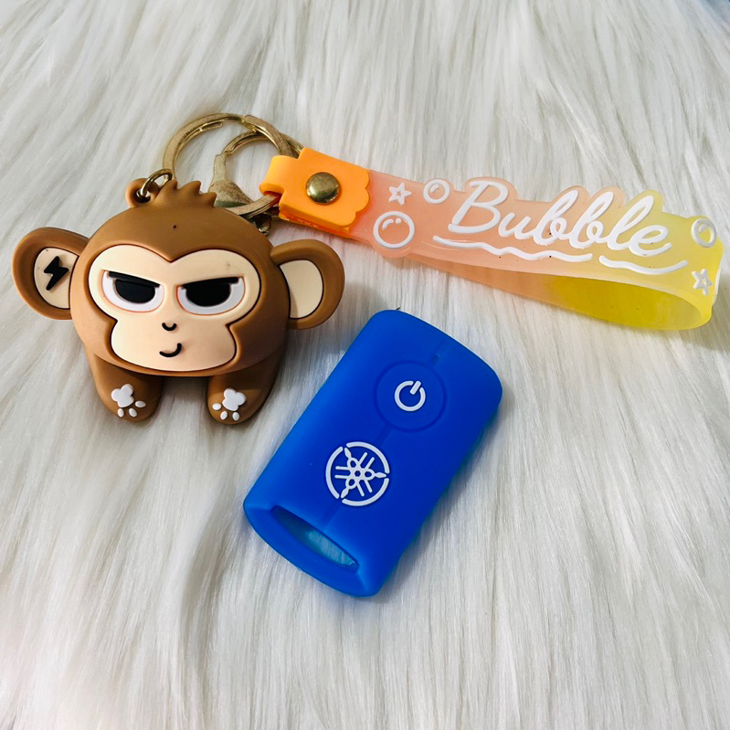 Combo Bọc Silicon chìa khoá YAMAHA Smartkey  Exciter 155 VVA, NVX, Janus, Nozza Grande, Latte Mix Móc khoá Cao Cấp