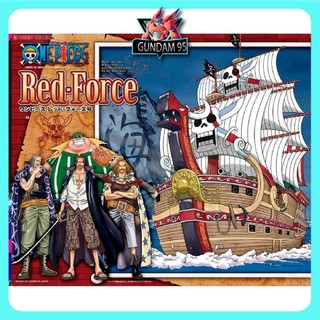 Mô hình lắp ráp Red Force One Piece 04 | Figure tàu băng hải tặc tóc đỏ trang trí decor