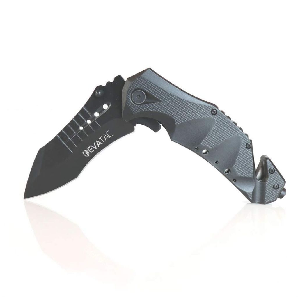 Dao gấp cứu hộ EVATAC Shadow Black