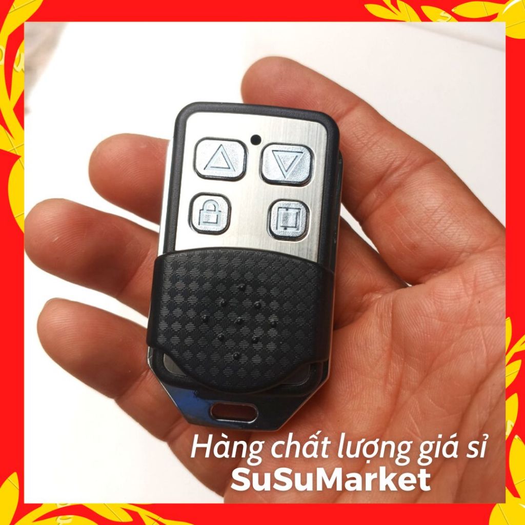 Remote học lệnh sóng 433Mhz Sóng siêu mạnh, bền bỉ chắc chắn