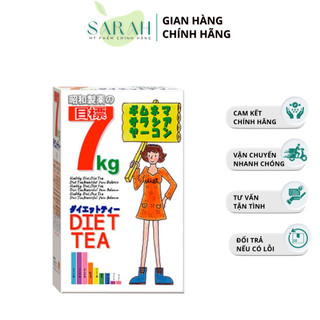Trà diet tea 7kg giảm cân giảm mỡ bụng nhật bản hộp 30 gói