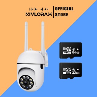 Camera Wifi Giám Sát Không Dây Camera Giám Sát 1080p,360 Độ Giám Sát,Giám Sát hồng ngoại rõ ràng hơn,8 đèn LED