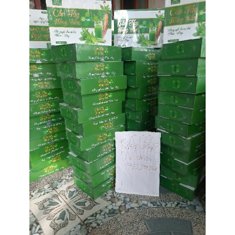 Cần tây hồng sâm Lan chi_chinhs nhãng 100%_mẫu mới