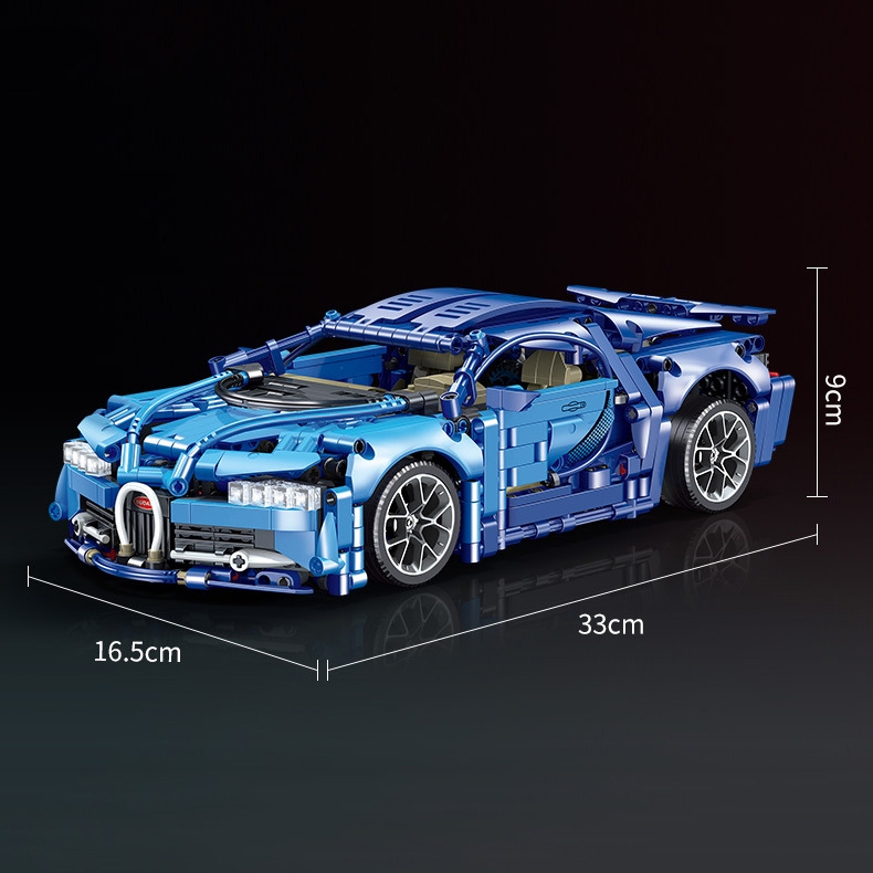 Đồ Chơi Lắp Ráp Mô Hình Điều Khiển Từ Xa RC Siêu Xe Bugatti Chiron / Lamborghini / Ferrari / Porsche / Mercedes JKC7102