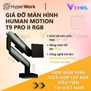 Giá đỡ màn hình human motion t9 pro ii rgb hm-t9piirgb