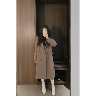  Áo khoác măng tô dáng vest dài Boiling 321 Samhyewear 