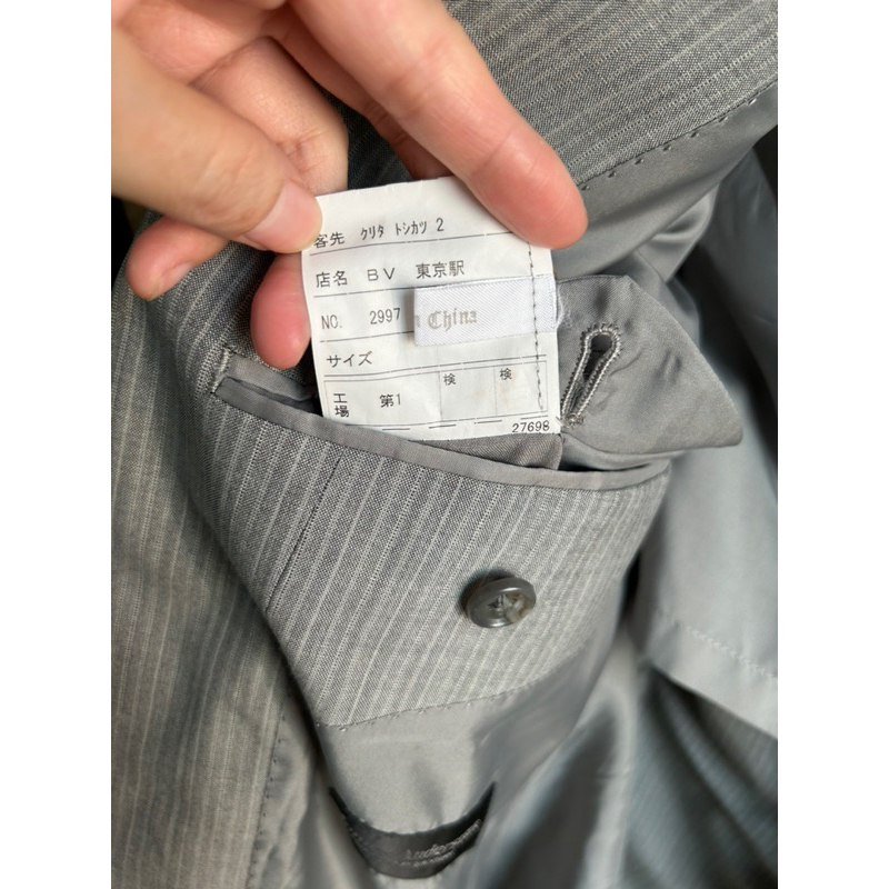 ❣️Set Vest Bộ Nam Vintage Hè ThuXám sọc dọc nhuyễn 1 lớp 2hands 💯