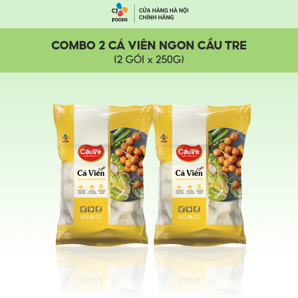 Cá viên ngon Cầu Tre 250g (chiên/ thả lẩu