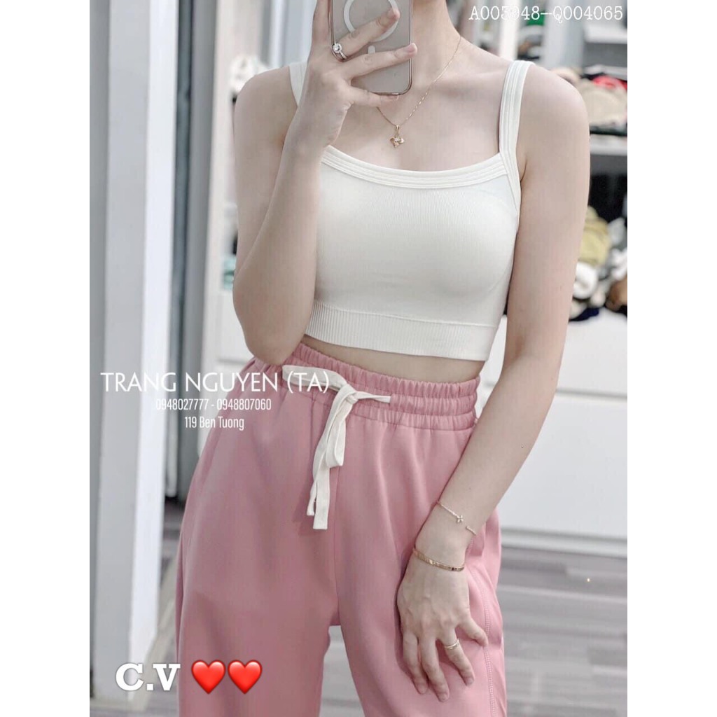 Áo hai dây crotop hàng QCL1