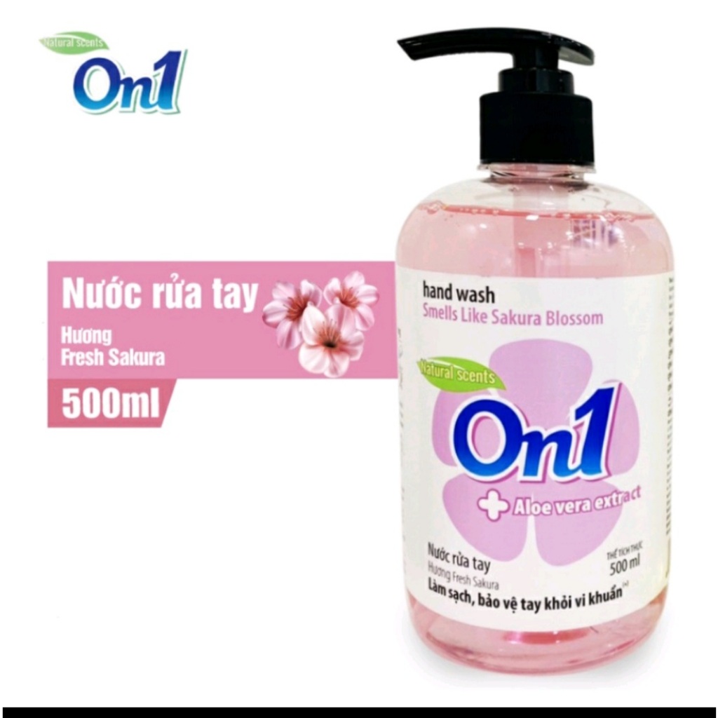 NƯỚC RỬA TAY HOA MAI SIÊU THƠM 500ML