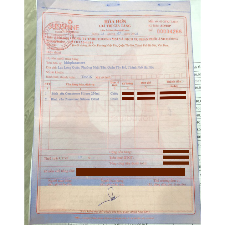 Bình Sữa Comotomo Silicon 150ml/250ml Cho Bé Siêu Mềm - TẶNG KÈM TAY CẦM