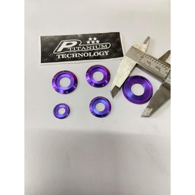 Ptitanium gr5 lông đền titan 6li 8li 10li 12li