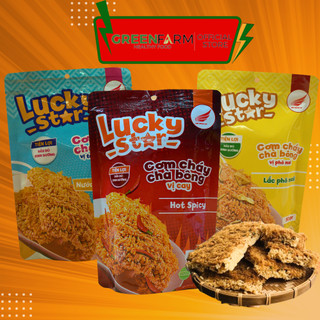 Cơm cháy chà bồng mix 3 vị truyền thống, phô mai và cay Nông Lâm Food