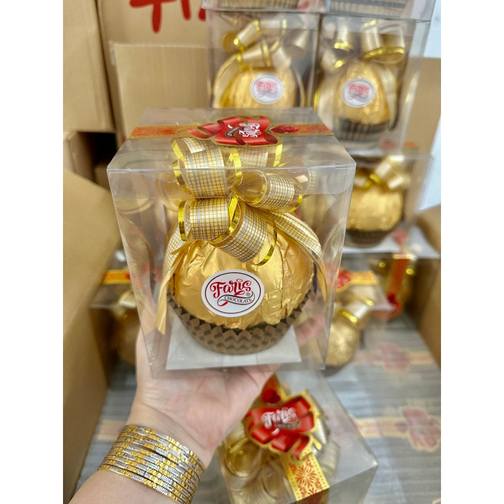 SOCOLA HÌNH QUẢ CẦU 50gr - HÀNG TẾT 2024