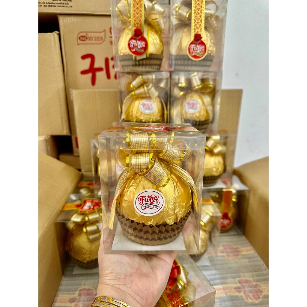 SOCOLA HÌNH QUẢ CẦU 50gr - HÀNG TẾT 2024