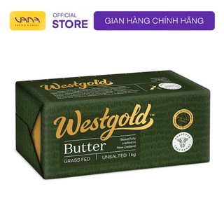[Hỏa tốc] Bơ nhạt (lạt) Westgold 1kg (bao bì mới)