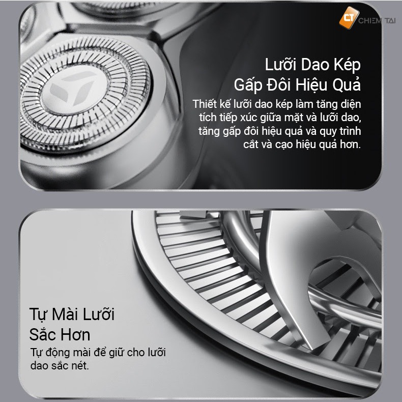 Máy cạo râu Enchen Silver X7
