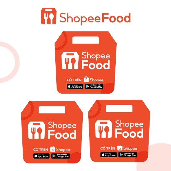 Sticker Logo ShopeeFood