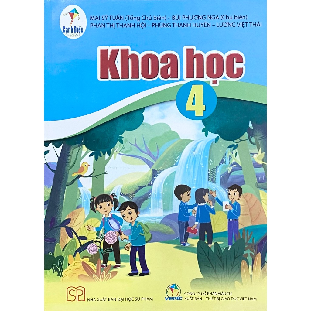 Sách - Khoa Học 4 - Cánh Diều - Bán kèm bao sách