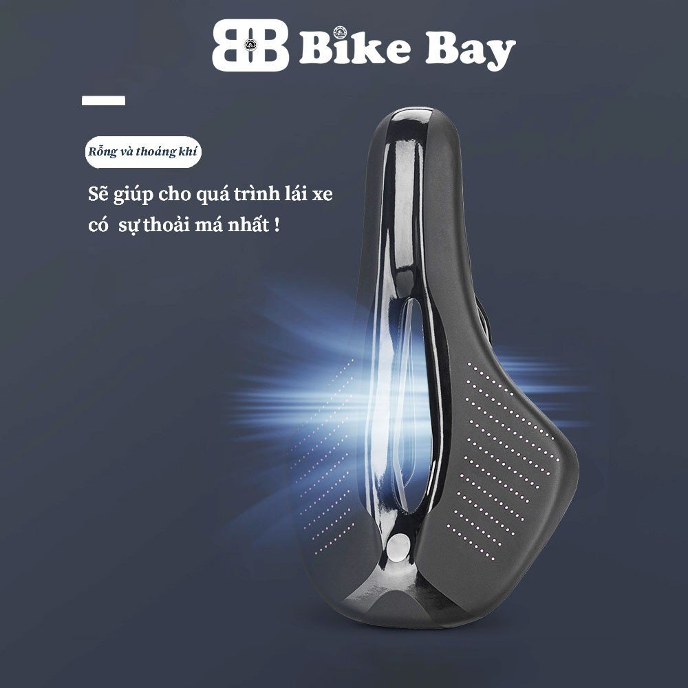 Yên xe đạp thể thao, yên xe đạp đua chấm bi sang trọng