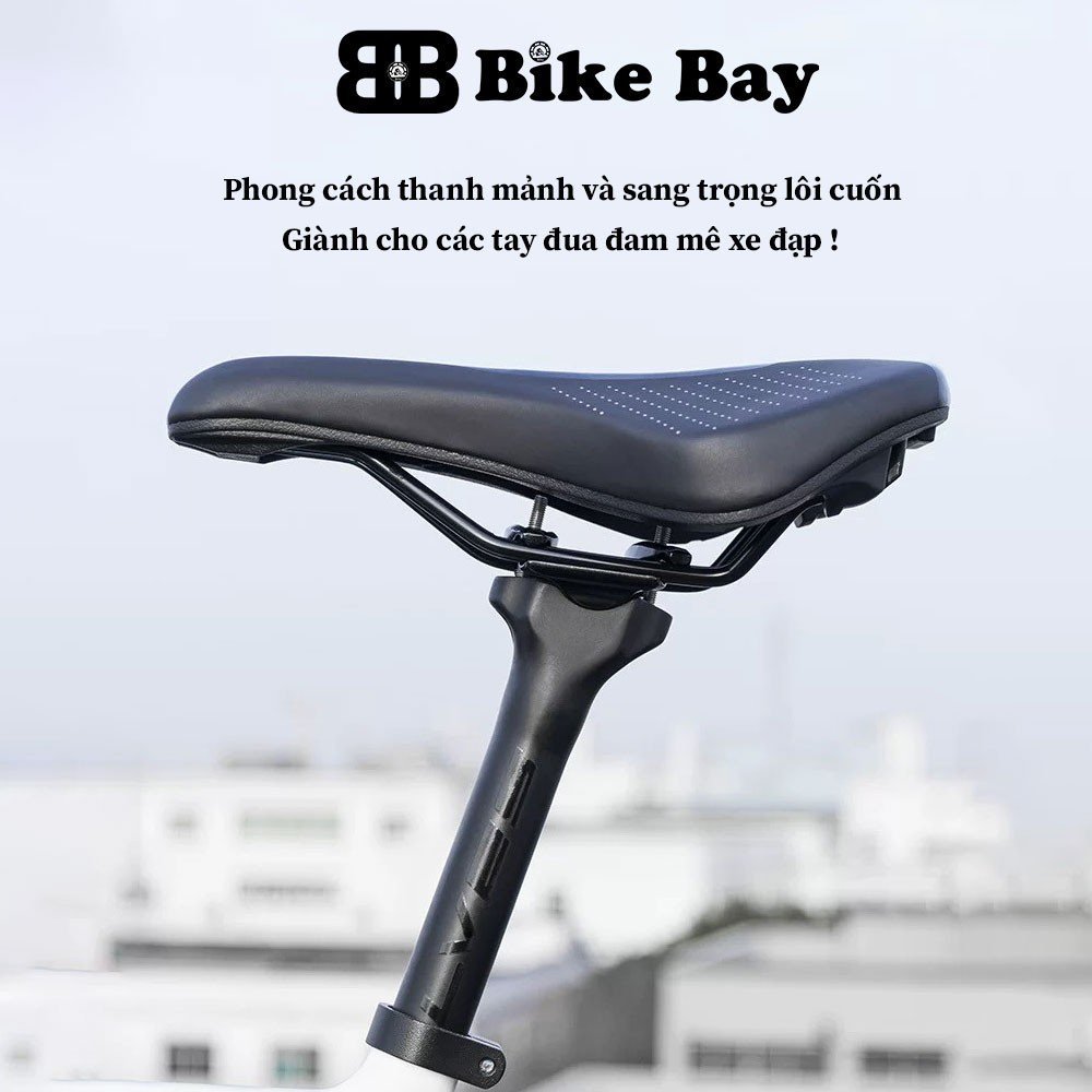 Yên xe đạp thể thao, yên xe đạp đua chấm bi sang trọng