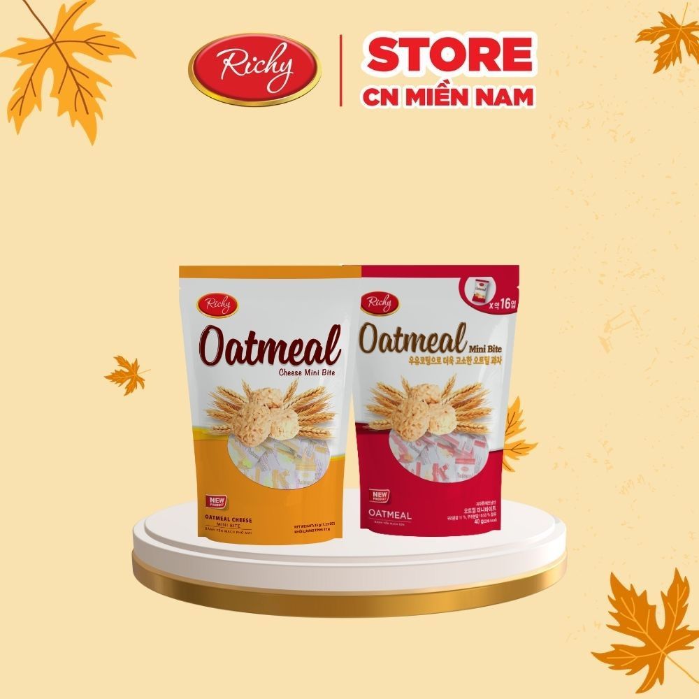 Bánh Yến Mạch Richy mini bite 40g