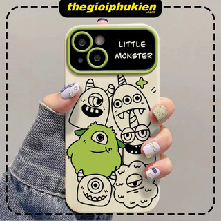 Ốp lưng iphone khung camera Little monster dành cho ip 6/7/8/plus/x/xr/xs/11/12/13/14/15/pro max - st2021