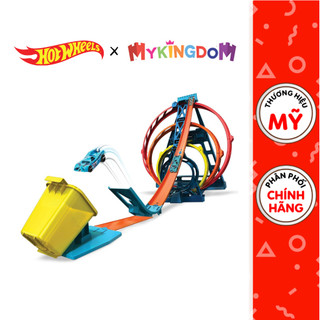 Mô Hình Đồ Chơi Hot Wheels Bộ Đường Đua Vòng Xoay Kì Diệu GLC96