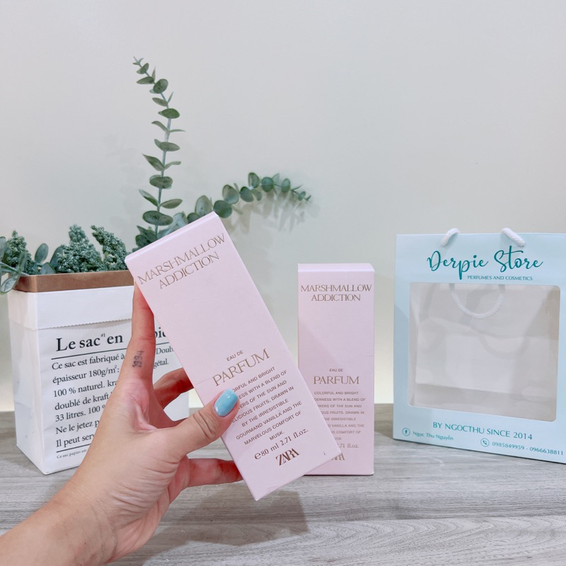 Nước hoa nữ Zara Chapter No.6 EDP : Marshmallow Addiction / Sultry Pear / Cherry Smoothie