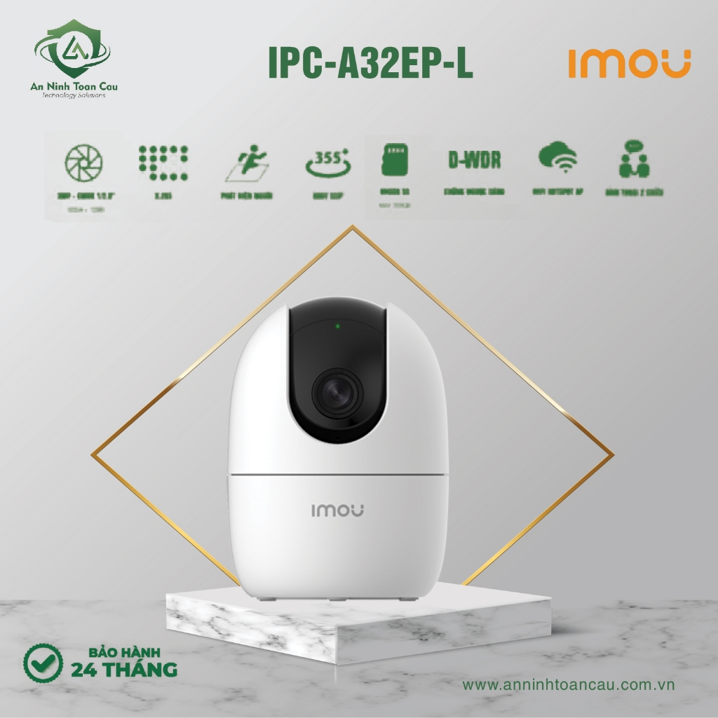Camera Imou IPC-A32EP-L 3MP Xoay 360 Đàm thoại 2 chiều
