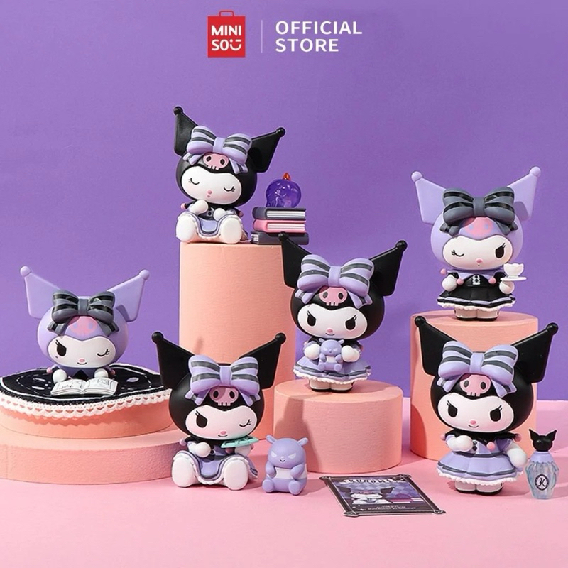 Hộp mô hình Blindbox Sanrio Kuromi Lucky Divination