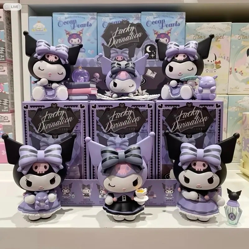 Hộp mô hình Blindbox Sanrio Kuromi Lucky Divination