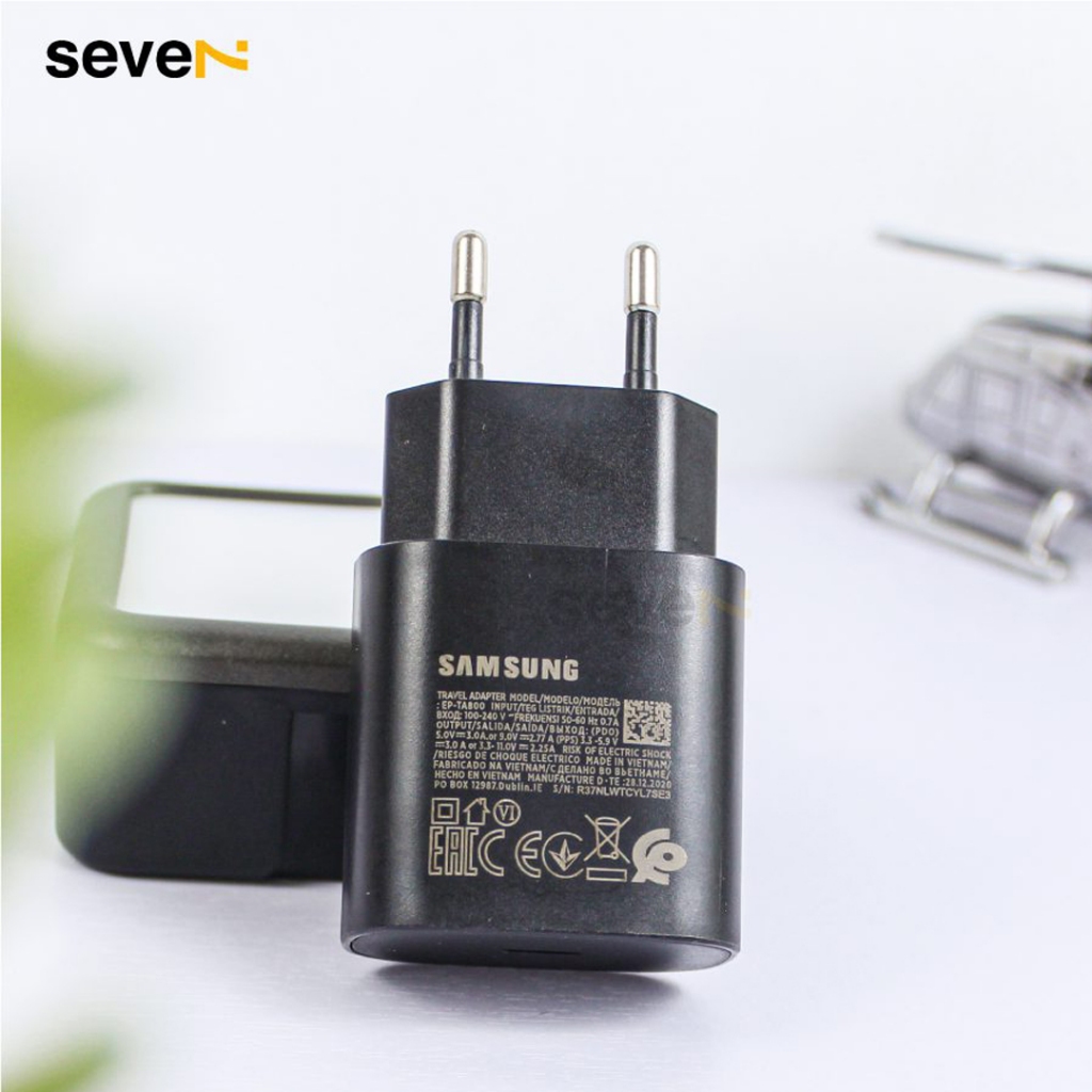 Sạc nhanh Samsung 25w Type C dây sạc Samsung Type C màu đen trắng PK DO GIA bảo hành 6 tháng