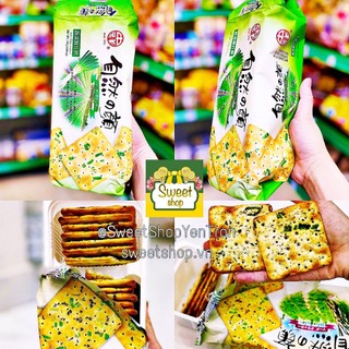 🌿🌿 bánh quy lạt vị hành lá đài loan 🇹🇼🇹🇼