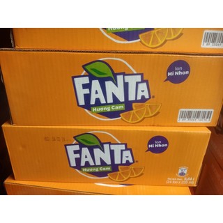 Nước ngọt Fanta lon 235ml x 24