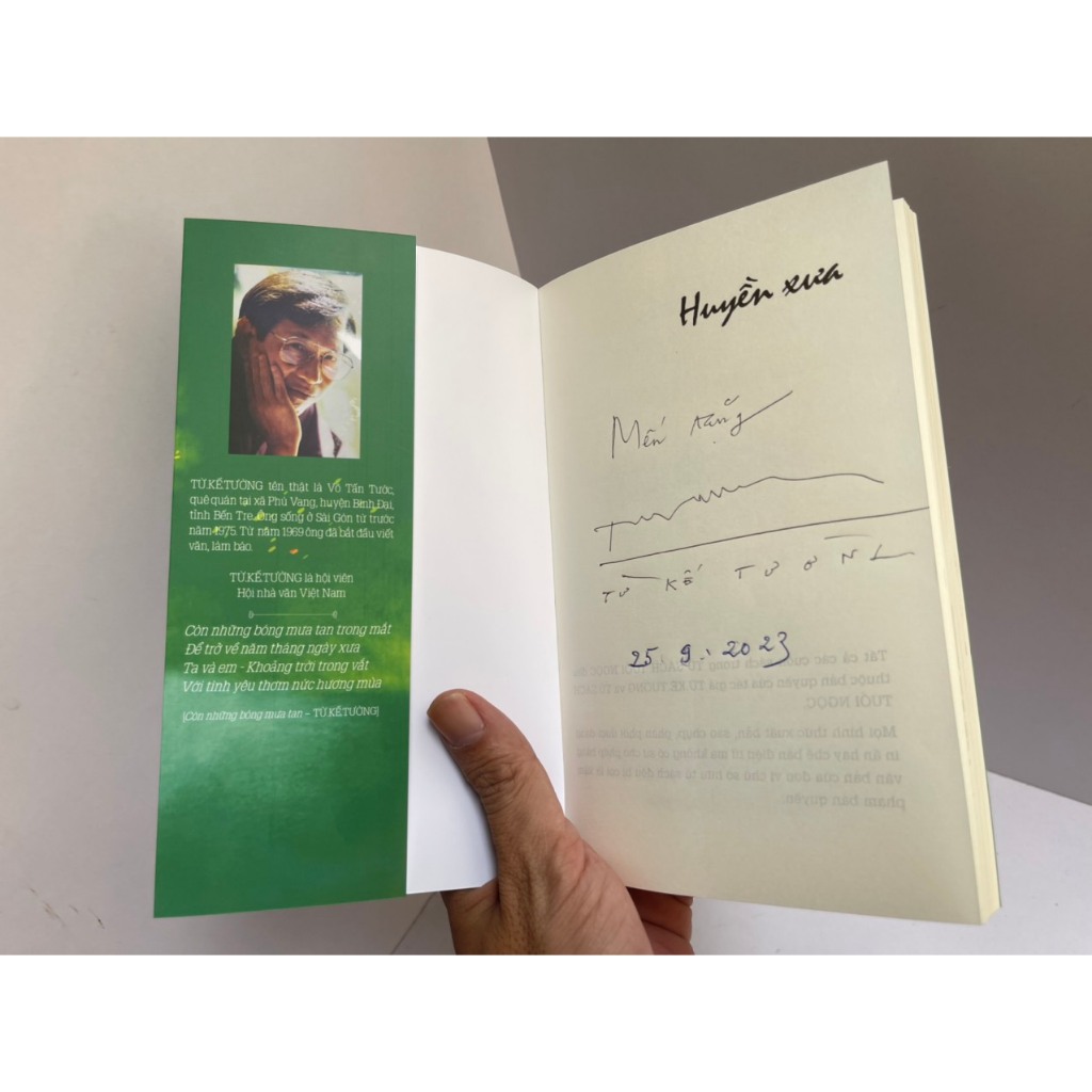 Sách -  Huyền xưa - TỪ.KẾ.TƯỜNG – Hanoi Books - NXB Văn Học.