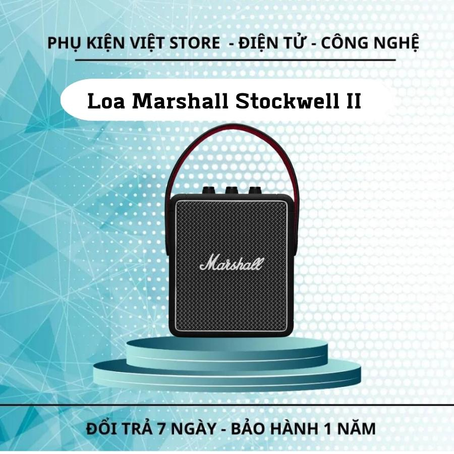 Loa bluetoooth Marshall Stockwell II chính hãng cao cấp,loa không dây Marshall M12 âm thanh đỉnh pin cực trâu có BH