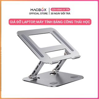 Giá đỡ Laptop, Macbook, Máy tính bảng Ipad công thái học nâng hạ độ cao hỗ trợ tản nhiệt L658, T13 Macbox