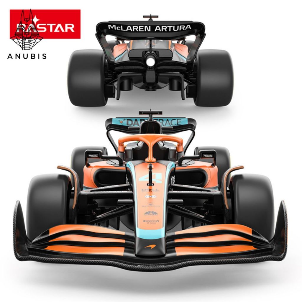 Mô Hình Xe Ôtô Kim Loại 1/24 Siêu Xe F1 MCLAREN MCL36 Để Trưng Bày Bàn Làm Việc Làm Đồ Chơi Trẻ Em