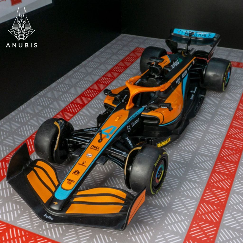 Mô Hình Xe Ôtô Kim Loại 1/24 Siêu Xe F1 MCLAREN MCL36 Để Trưng Bày Bàn Làm Việc Làm Đồ Chơi Trẻ Em
