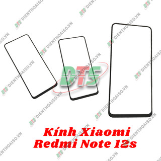 Mặt kính XM  Redmi Note 12S ( mặt kính ép cho XM redmi note 12s )