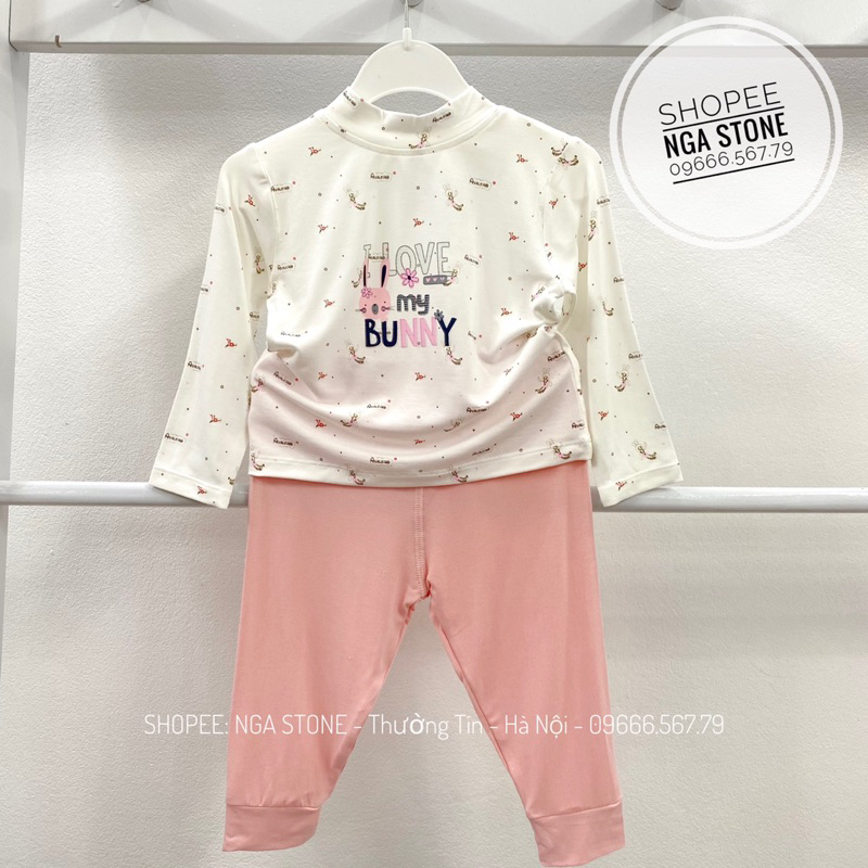 Bộ giữ nhiệt cổ cao cho bé trai bé gái hãng avaler