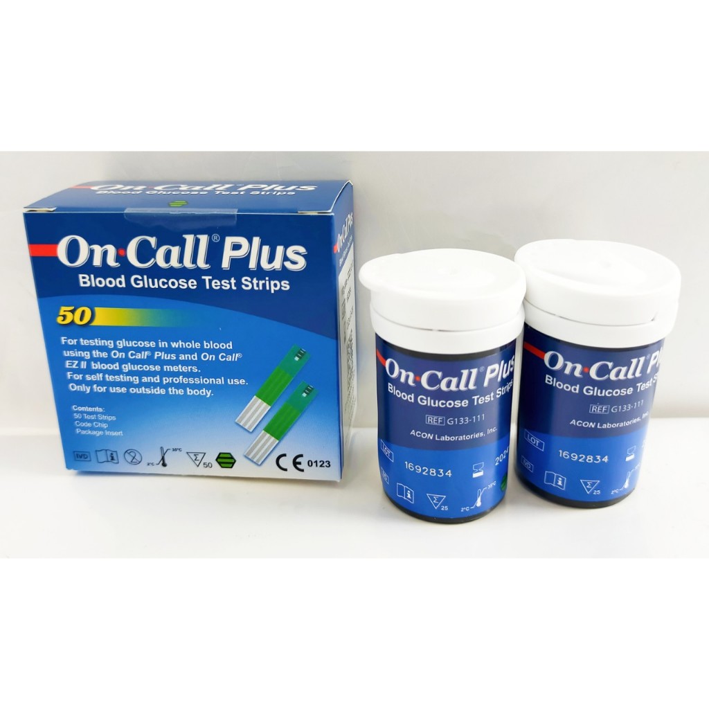 Que thử đường huyết On Call Plus  + Tặng 100 kim tròn