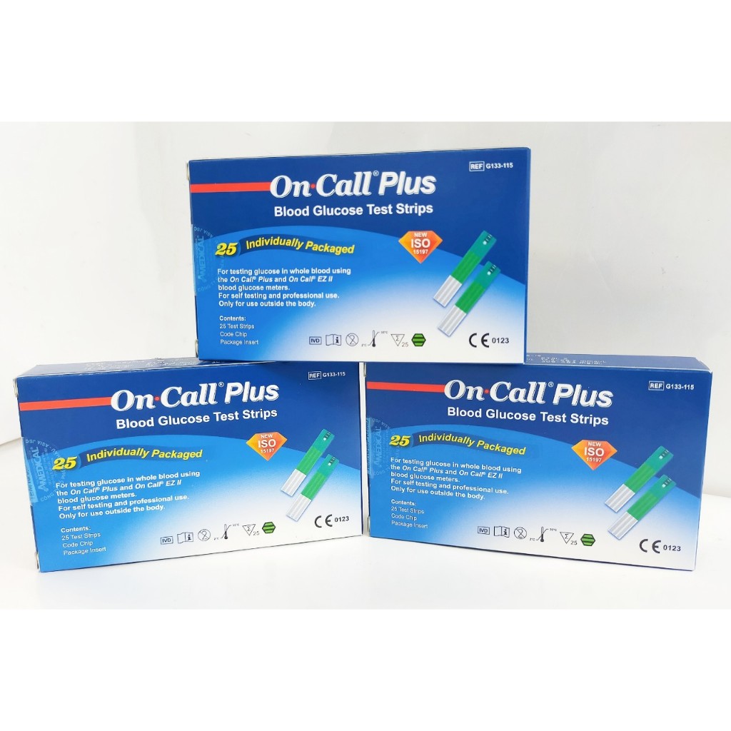 Que thử đường huyết On Call Plus  + Tặng 100 kim tròn
